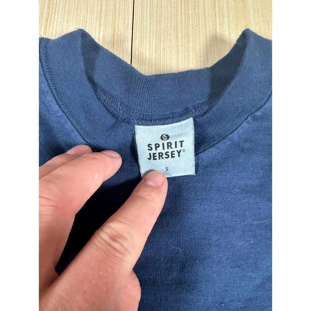 Spirit Jersey Penn State Nittany Lions Football Shirt Mens Small Blue Colorblock